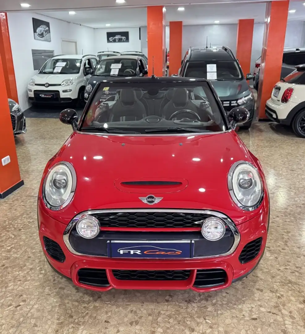 MINI John Cooper Works Cabrio Rojo - 2
