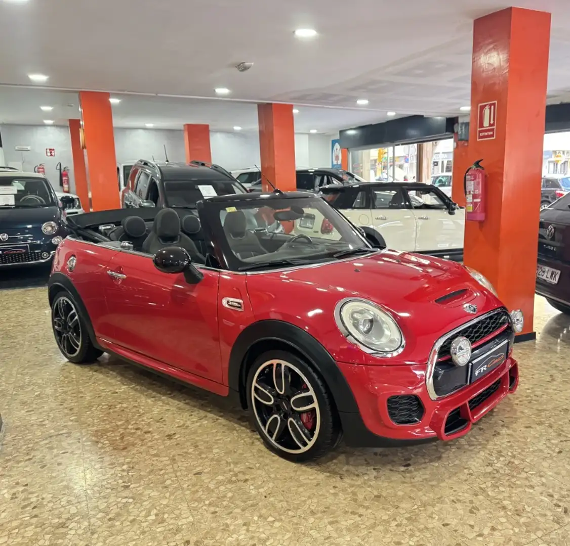 MINI John Cooper Works Cabrio Rojo - 1
