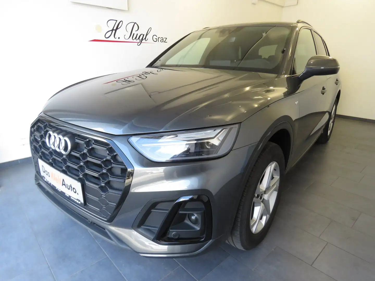 Audi Q5 40 TDI quattro S line Gris - 2