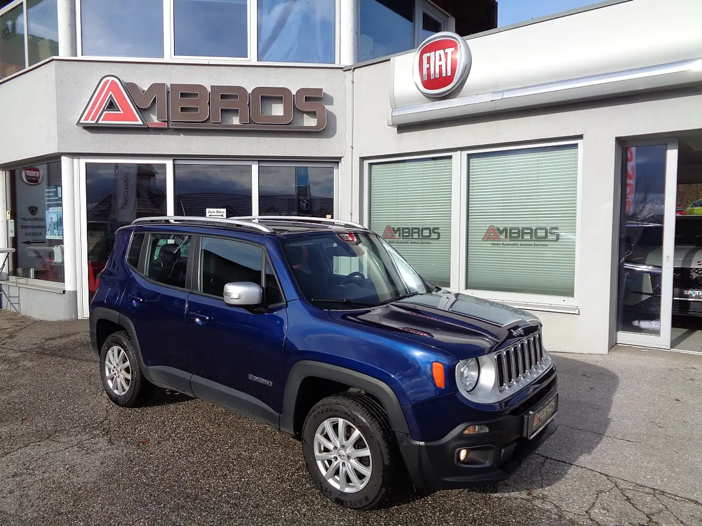 Jeep Renegade 2,0 MultiJet II 140 Limited AWD ALLRAD Bleu - 1