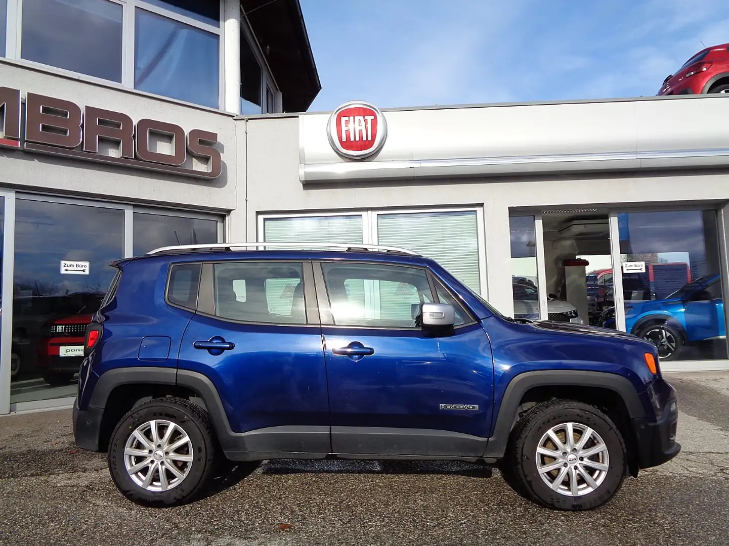 Jeep Renegade 2,0 MultiJet II 140 Limited AWD ALLRAD Bleu - 2
