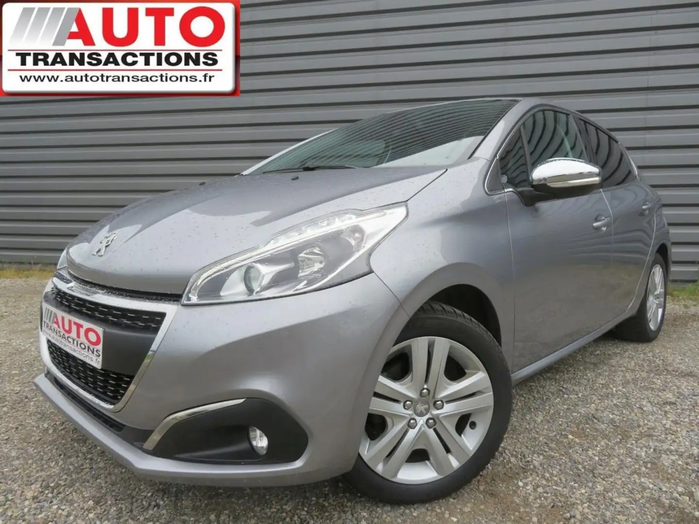 Peugeot 208 1.2i Pure Tech 12V S\u0026S - 110  BERLINE Allure  Gris - 1