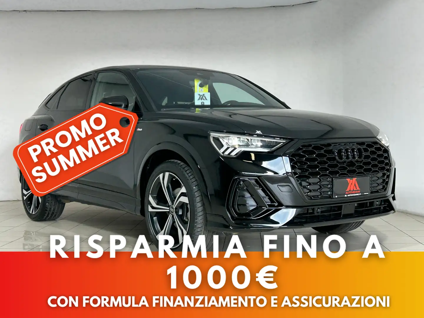 Audi Q3 Sportback 35 2.0 150cv identity black S-tronic Nero - 1