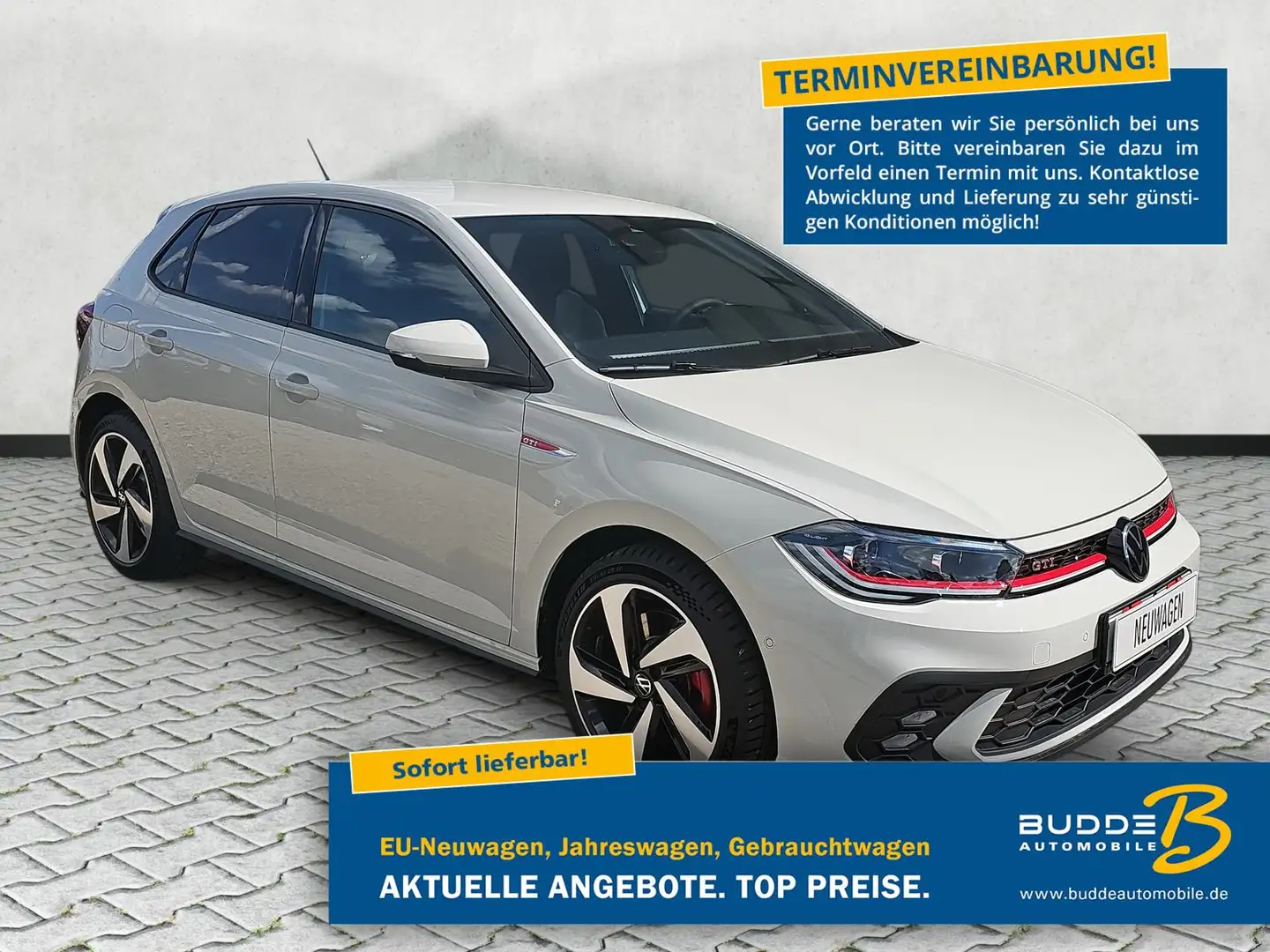 Volkswagen Polo GTI Polo 2.0 TSI DSG GTI IQLight IQDrive AppConnect Gris - 1