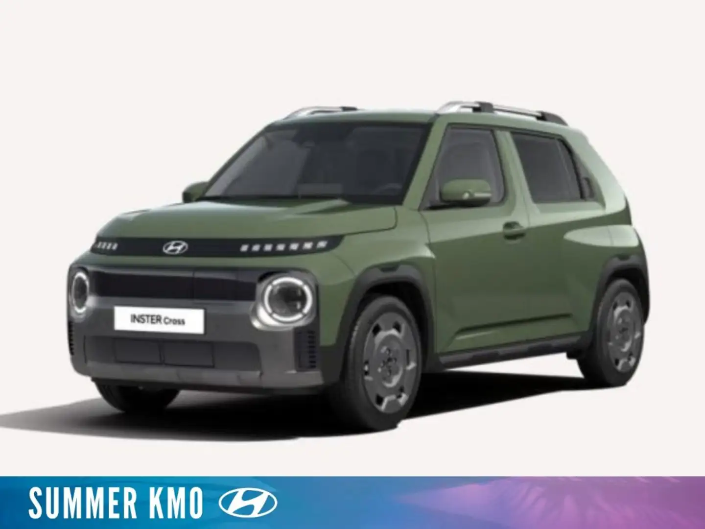 Hyundai Inster Cross 49 kWh Zielony - 1