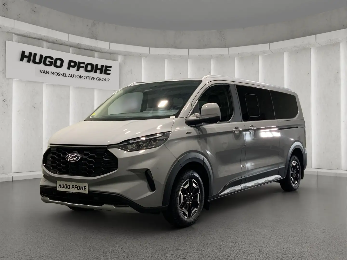 Ford Tourneo Custom Active 320 L2 2.0 l EcoBlue. 8-Gang-Autom.. Fronta Gris - 1