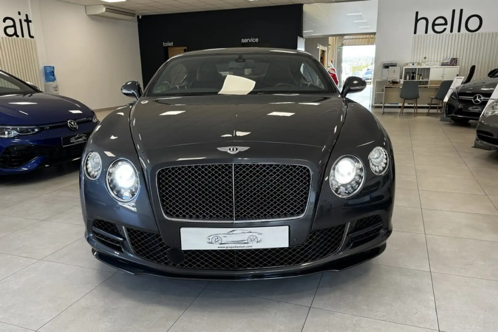 Bentley Continental W12 GT Speed 635 Gris - 2
