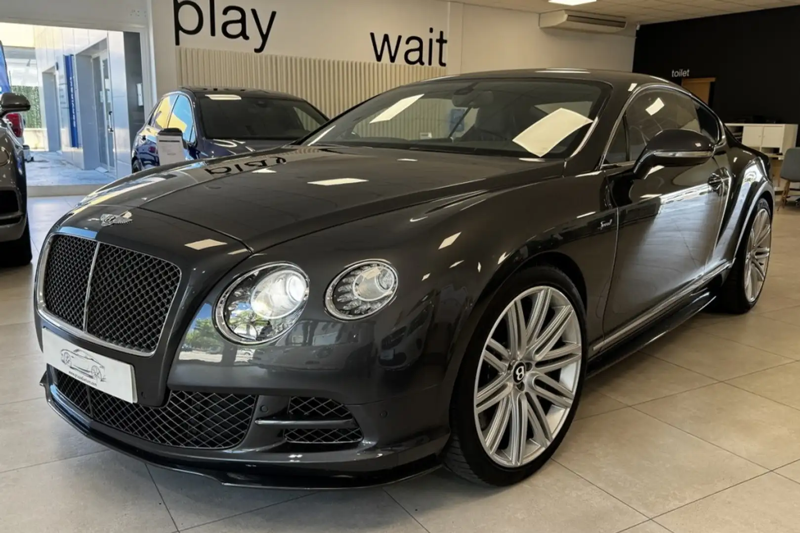 Bentley Continental W12 GT Speed 635 Gris - 1