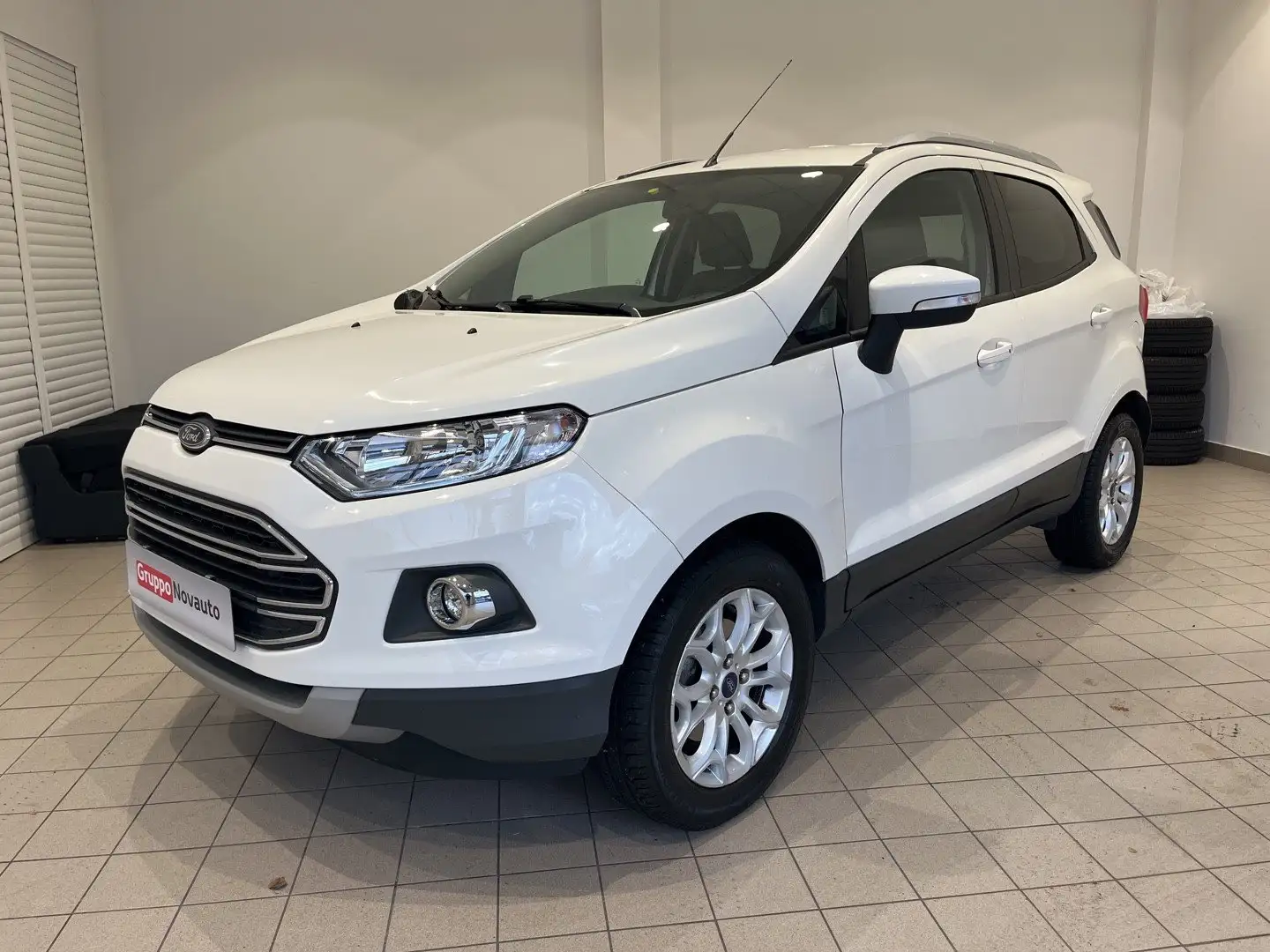 Ford EcoSport 1.0 EcoBoost 125 CV Business Weiß - 1