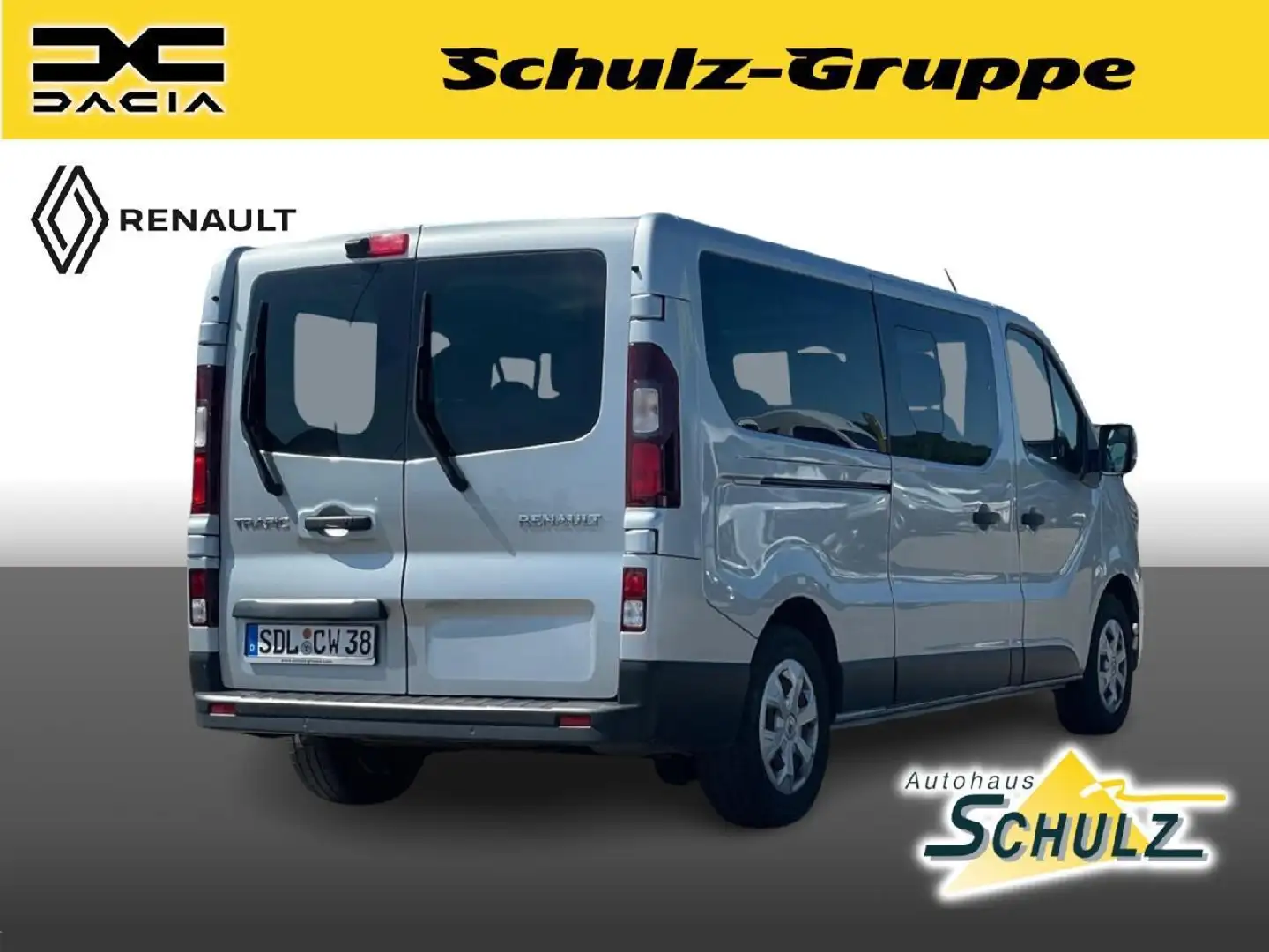 Renault Trafic Pkw Grand Life Blue dCi 150 EDC Grau - 2