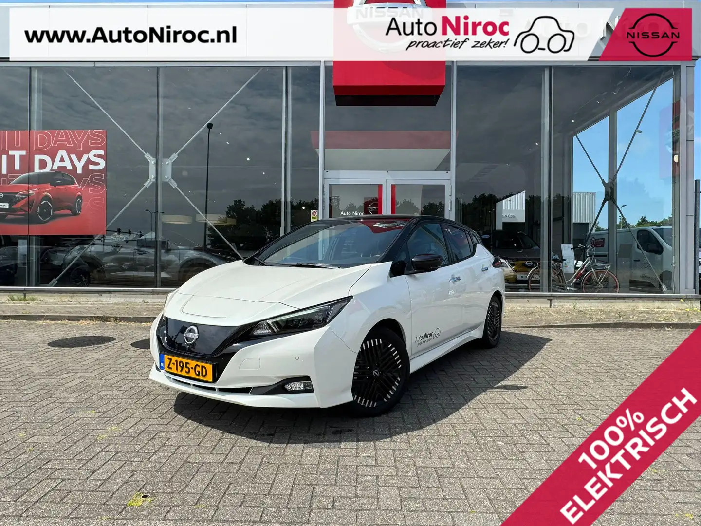 Nissan Leaf Tekna 39 kWh | DEMO VOORDEEL | 360° CAMERA | ADAPT Weiß - 1