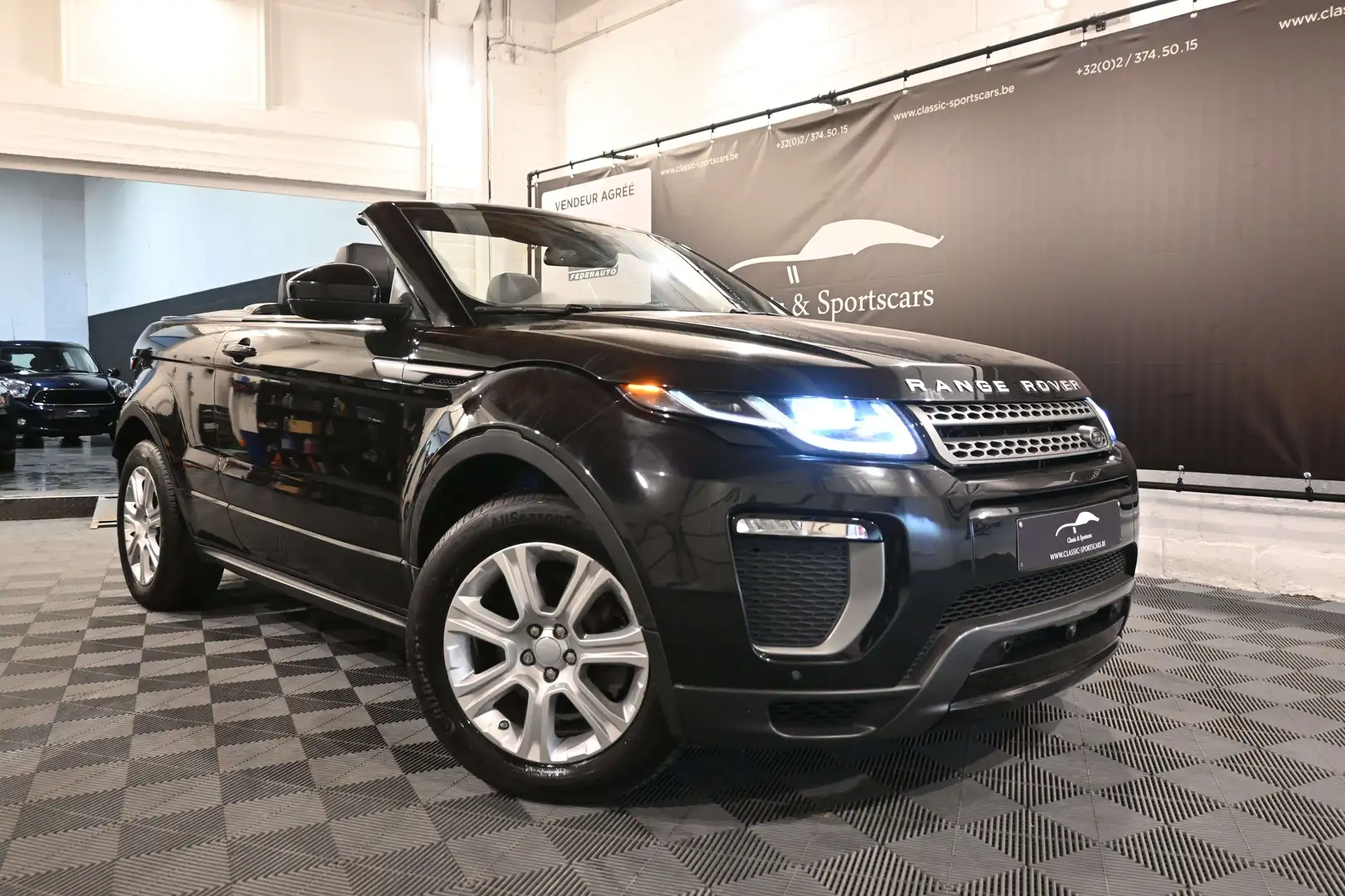 Land Rover Range Rover Evoque Cabriolet 2.0 TD4 4WD HSE DYNAMIC / CAMERA / FULL Noir - 2