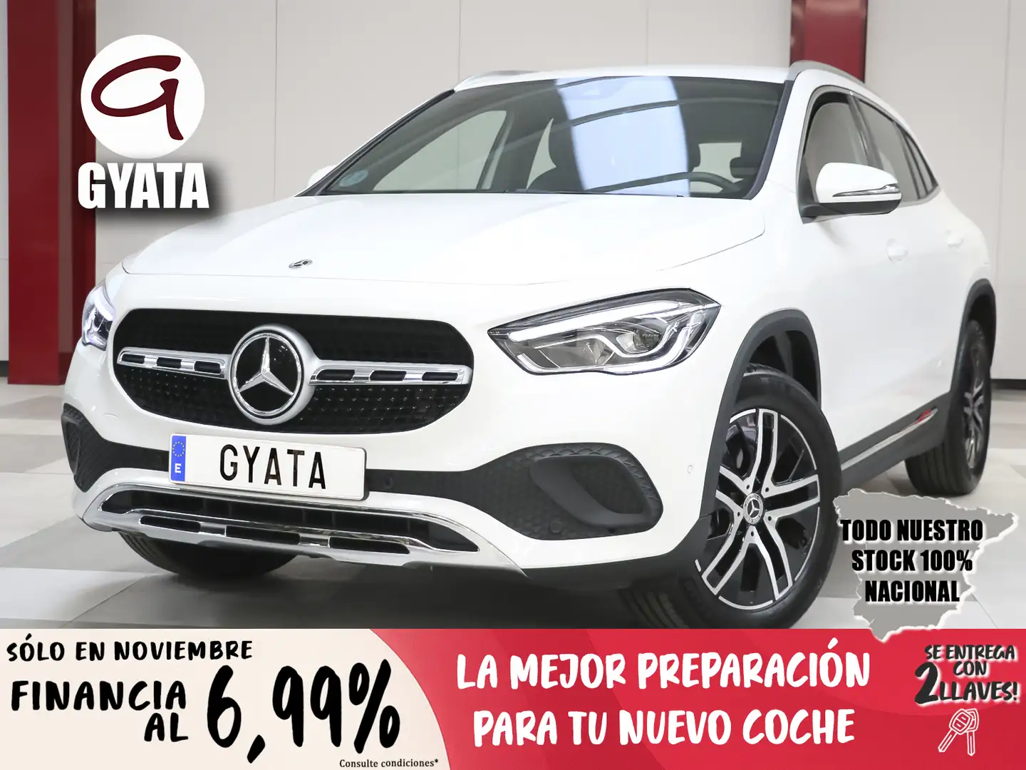 Mercedes-Benz GLA 200 200d 8G-DCT Blanc - 1