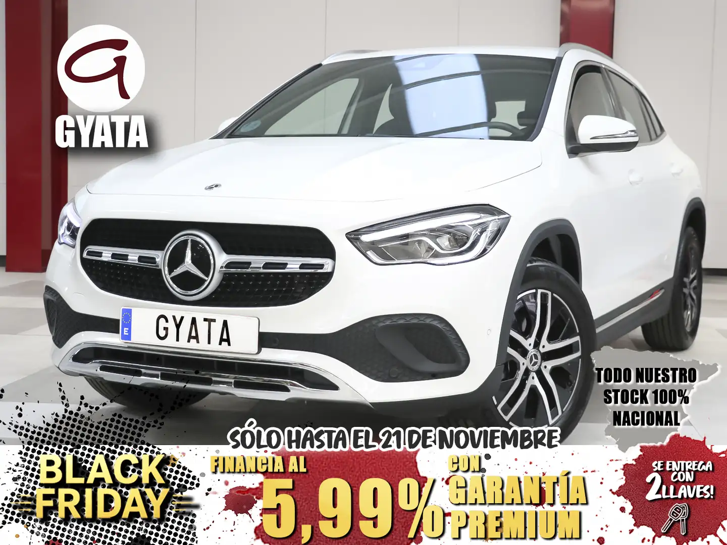 Mercedes-Benz GLA 200 200d 8G-DCT Weiß - 1