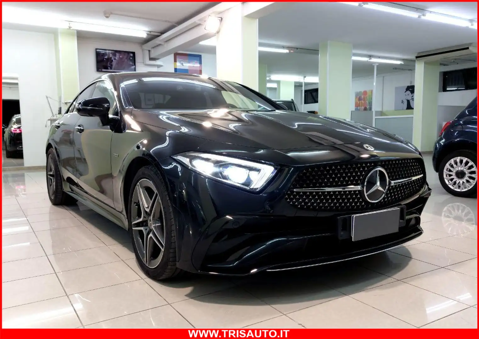 Mercedes-Benz CLS Coupe 300 D 2.0 Mhev Premium AMG (FULL LED+PELLE) Negru - 1