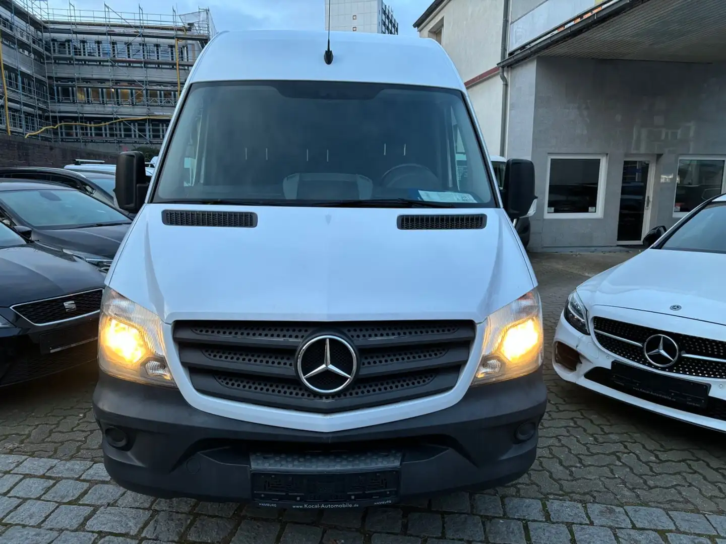 Mercedes-Benz Sprinter 313 CDi Kasten H+L 1.Hand EURO-5 Blanc - 2