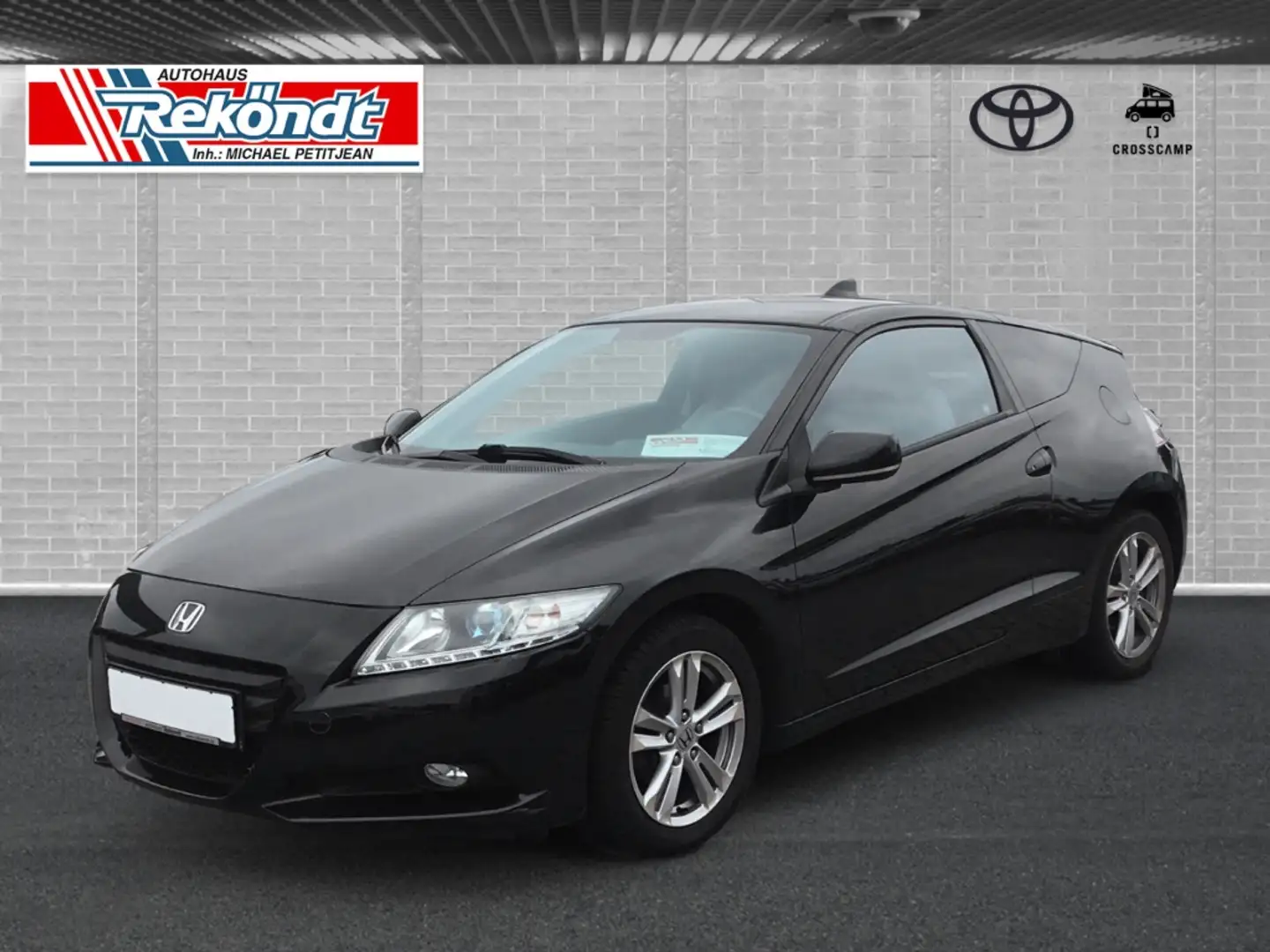 Honda CR-Z Sport 1.5 i-VTEC 1.Hand Klima PDC Schwarz - 1
