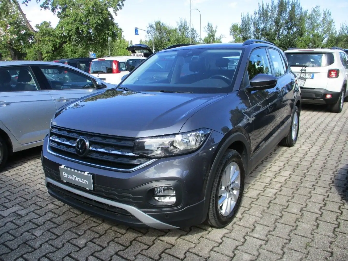 Volkswagen T-Cross 1.0 TSI Style BMT CarPlay/Acc Gris - 1