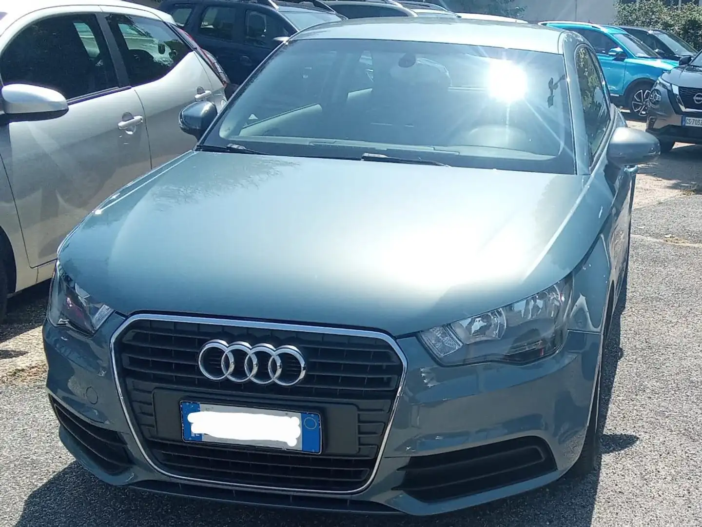Audi A1 A1 I 2010 3p 1.4 tfsi Ambition 122cv s-tronic Blu/Azzurro - 2