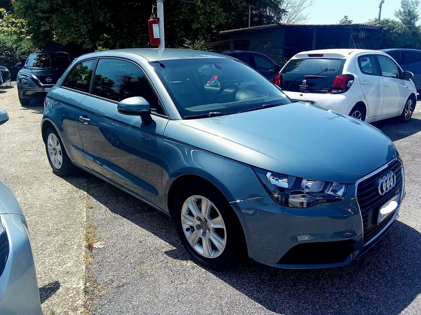 Audi A1 A1 I 2010 3p 1.4 tfsi Ambition 122cv s-tronic Blu/Azzurro - 1