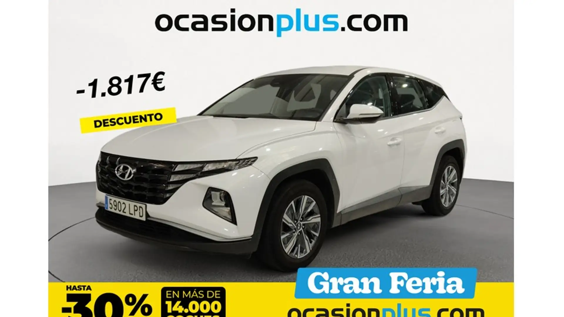 Hyundai TUCSON 1.6 TGDI Klass 4x2 Blanco - 1