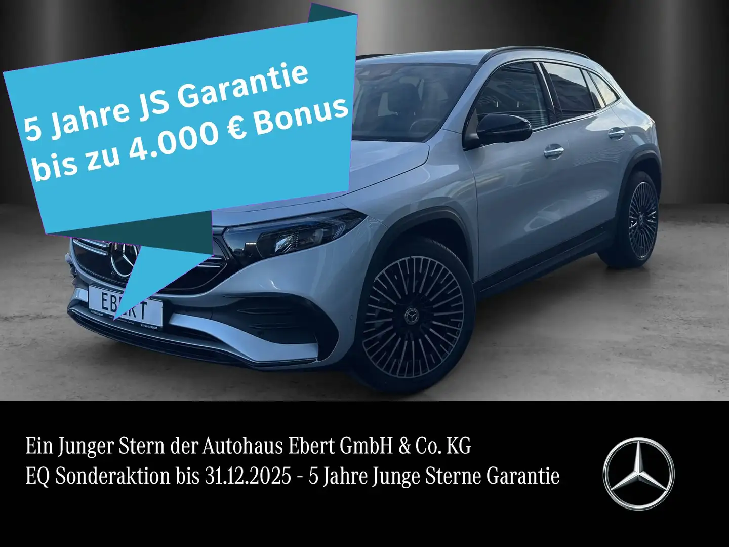 Mercedes-Benz EQA 350 4M AMG Memo DISTRO KeyGo LED Burme 360° Argent - 1