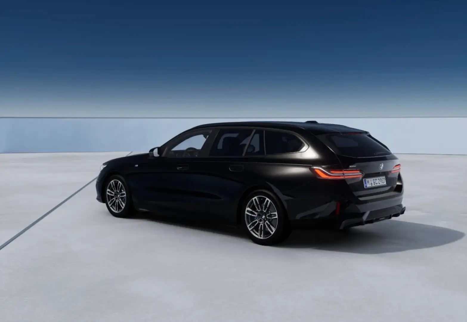 BMW 520 d 48V xDrive Touring MSport Nero - 2