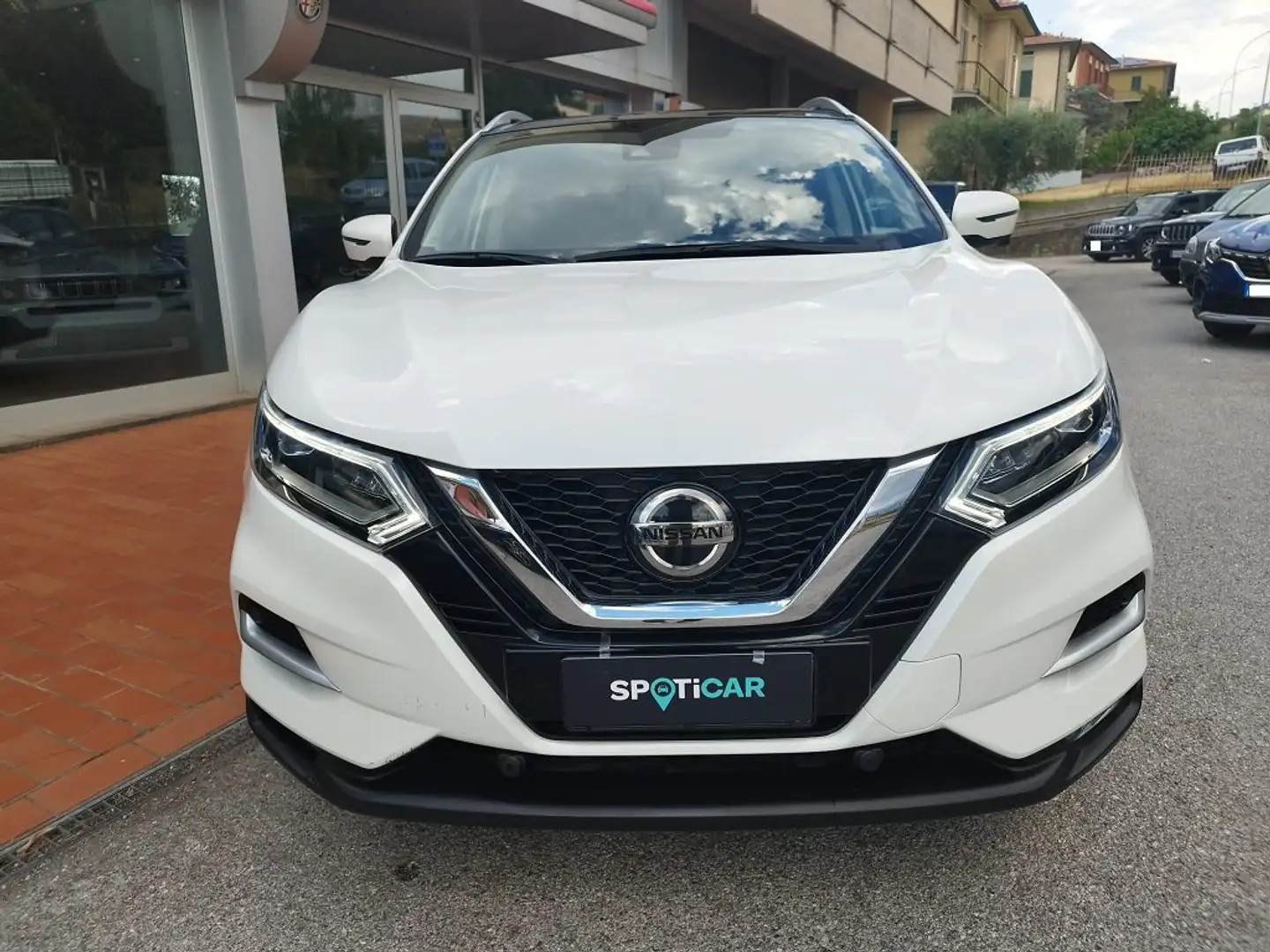 Nissan Qashqai 1.3 DIG-T 140 CV N-Connecta TETTO NAVI Bianco - 2