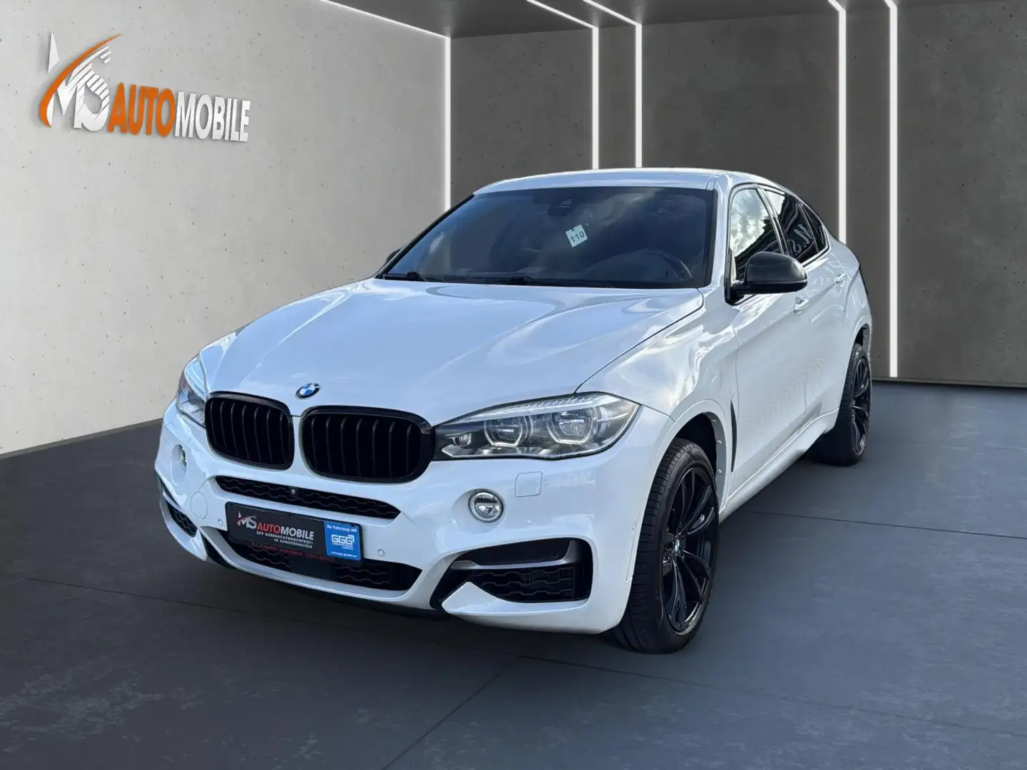 BMW X6 M50d M Sport+LED+B&O+AHK+ACC+HUD+STHZG+SHADOW Blanc - 1