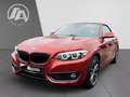 BMW 218 i Cabrio Sport Line Navi+SHZ+LED+HARMAN+PDC Orange - thumbnail 4