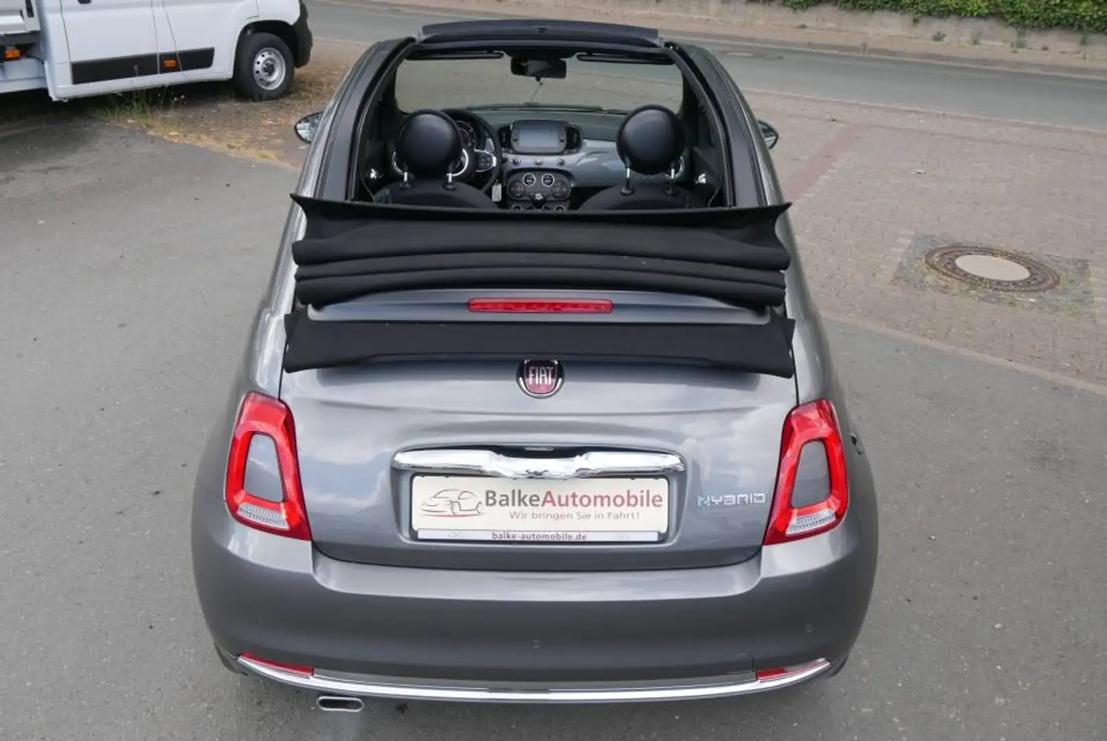 Fiat 500C 1.0 Dolcevita *VOLL*NAV*AC-Auto*TFT*PDC*CarPlay*uv Gris - 1