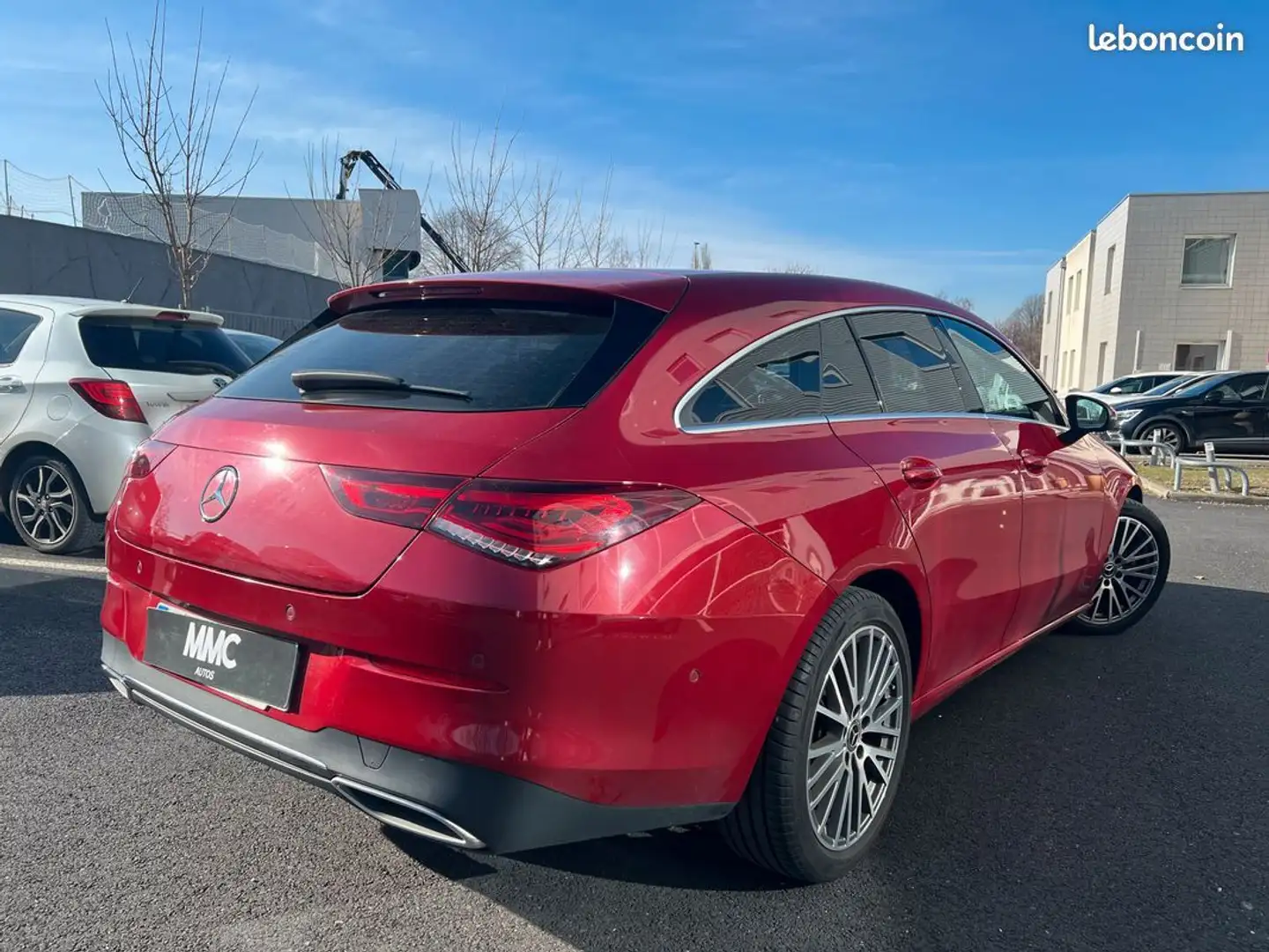 Mercedes-Benz CLA 180 MERCEDES 180d 7G-DCT 116 ch Business Line Rouge - 2