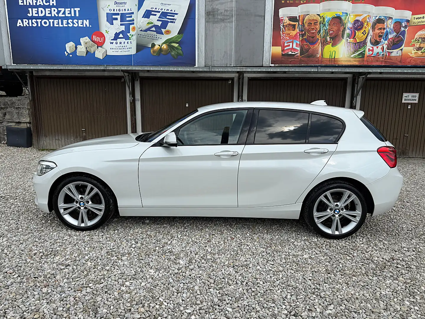 BMW 118 d xDrive Sport Line Weiß - 2