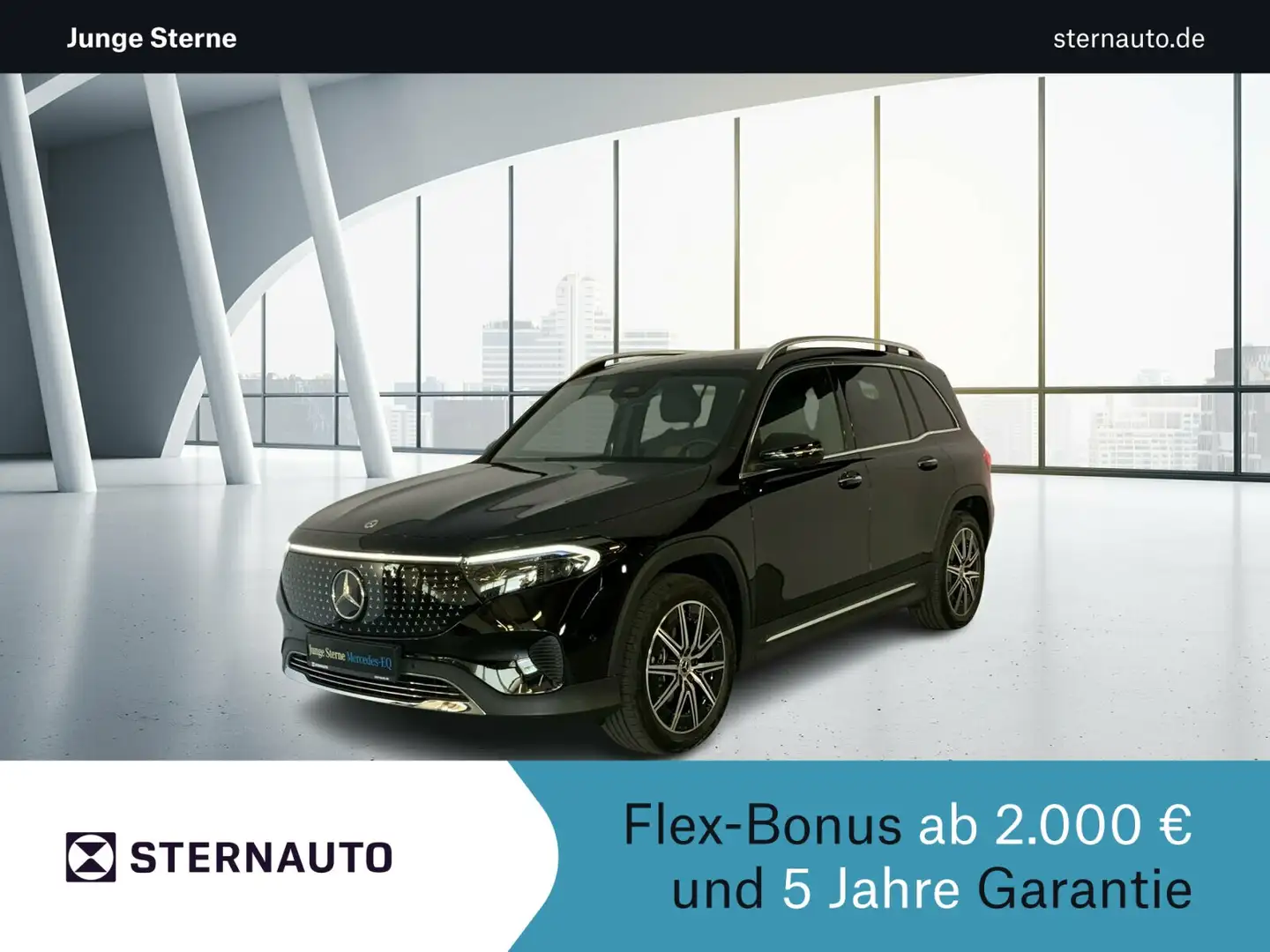 Mercedes-Benz EQB 300 EQB 300 4M Electric Art Pano AHK DISTRO 19"AMG Negro - 1