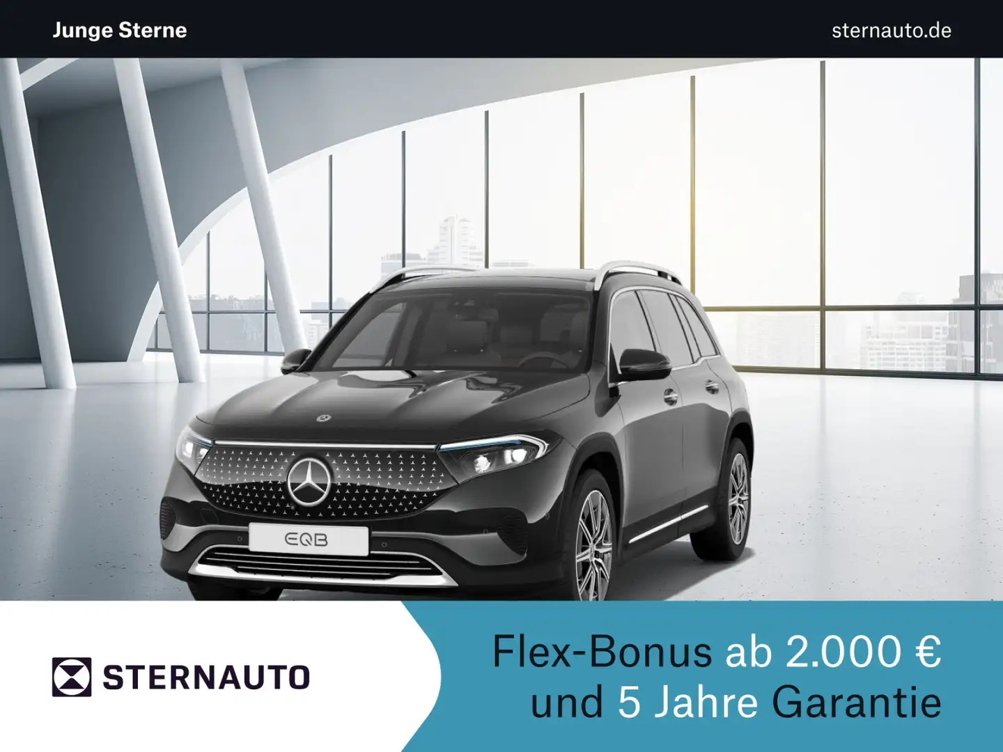Mercedes-Benz EQB 300 EQB 300 4M Electric Art Pano AHK DISTRO 19"AMG Schwarz - 1