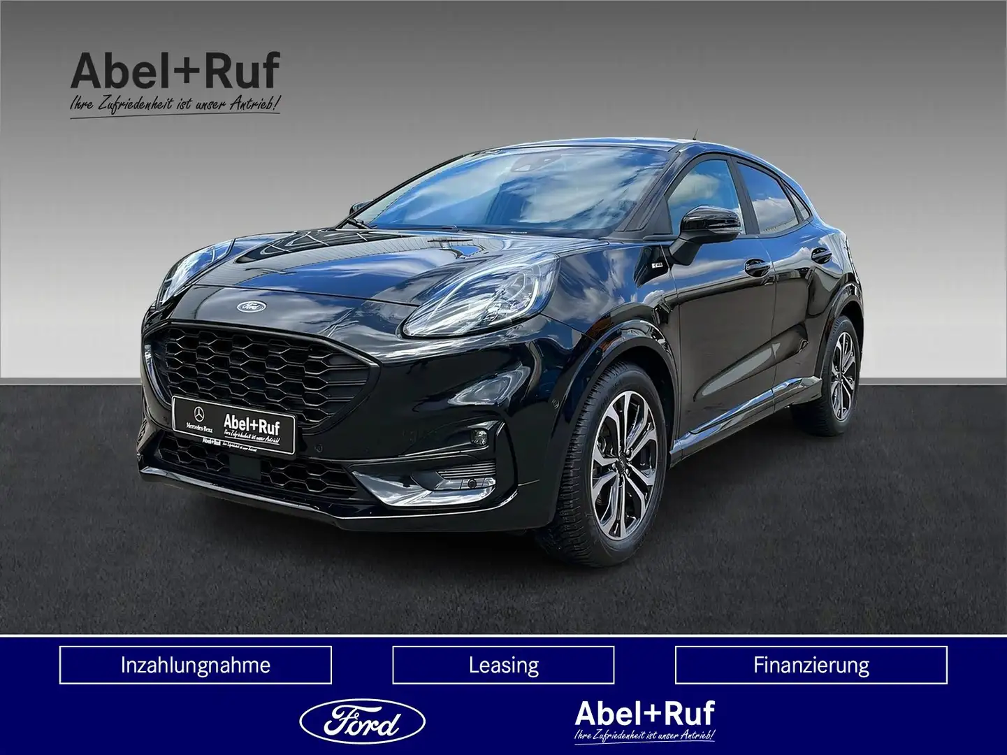 Ford Puma 1.0EcoBoost ST-Line+WinterPaket+Rückfahrk Albastru - 1