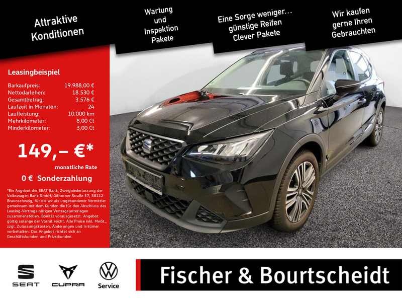 SEAT Arona 1.0 TSI Style Edition NAVI FACEL. LED