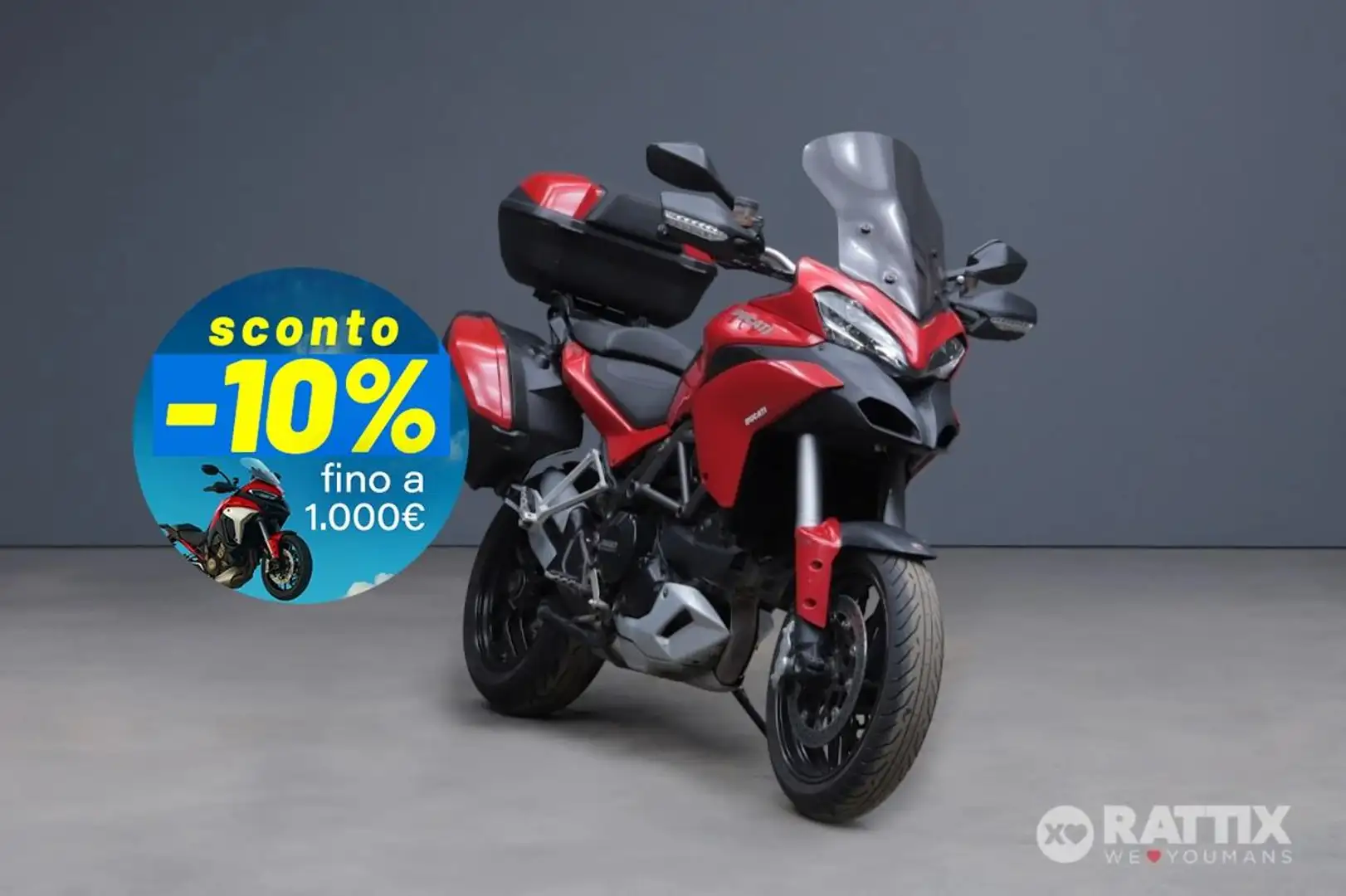 Ducati Multistrada 1200 1200 Abs Rouge - 1