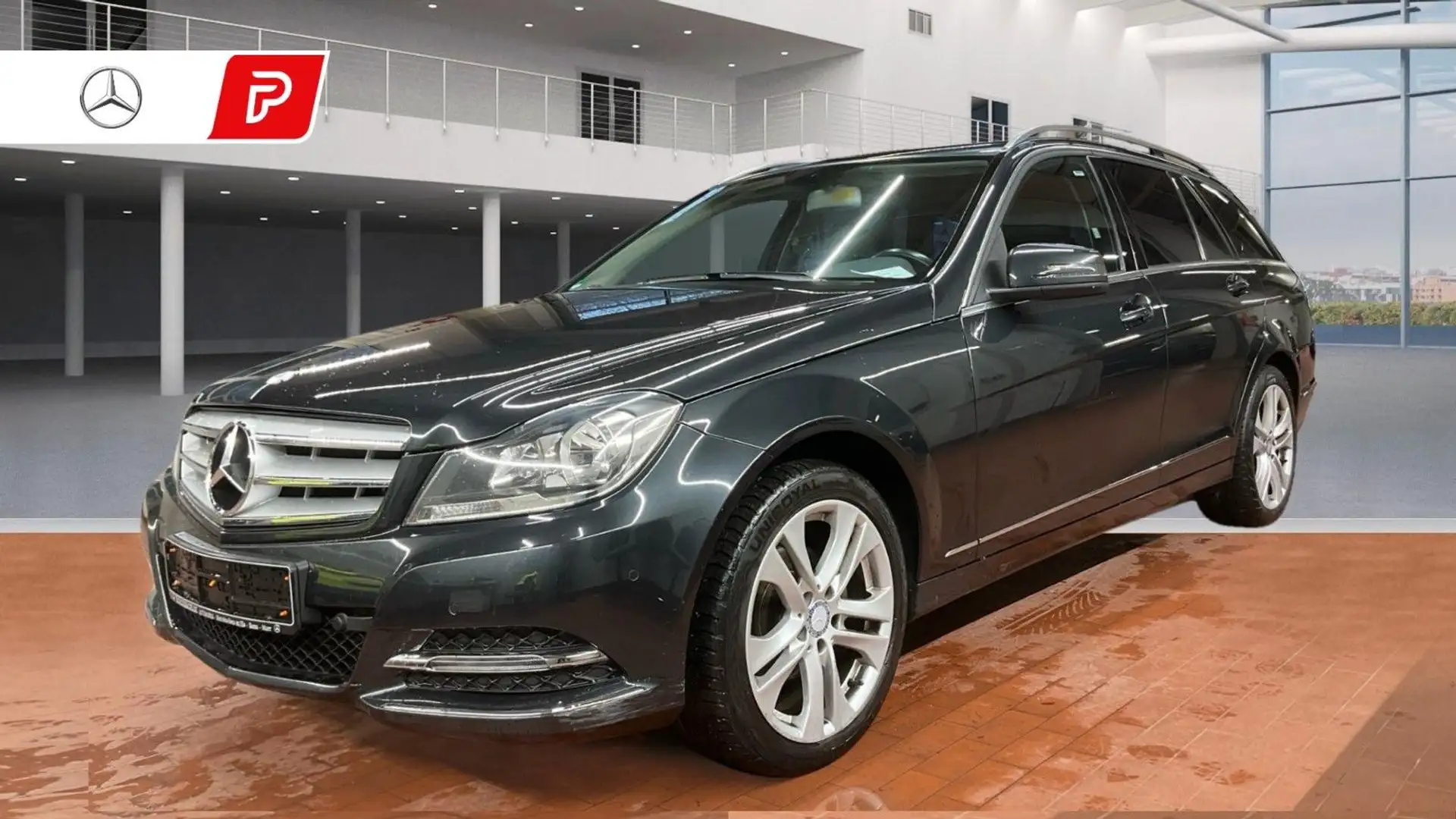 Mercedes-Benz C 180 T CGI BlueEfficiency - 1 Jahr Garantie-PDC Noir - 1