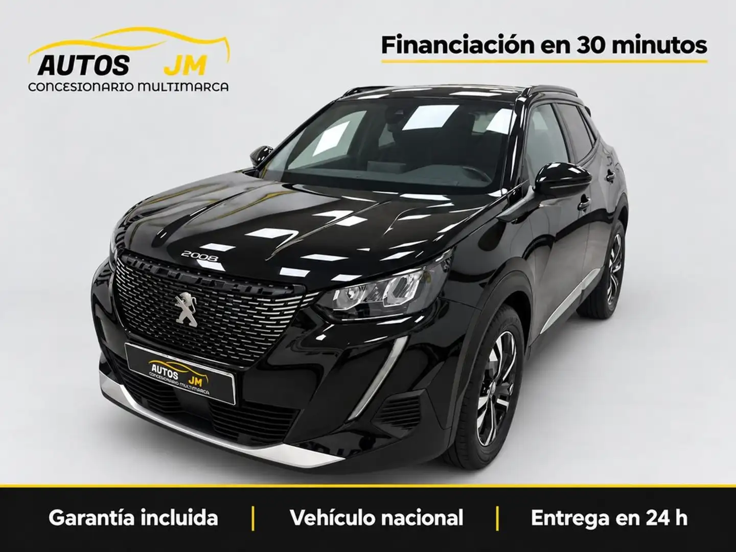 Peugeot 2008 1.2 PureTech S&S Allure 100 Negro - 1