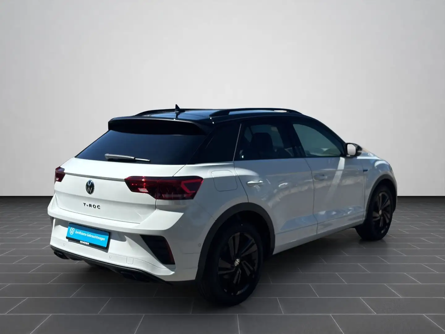 Volkswagen T-Roc R line 1.5 TSI DSG LED+ NAVI AHK EPH ACC Weiß - 2