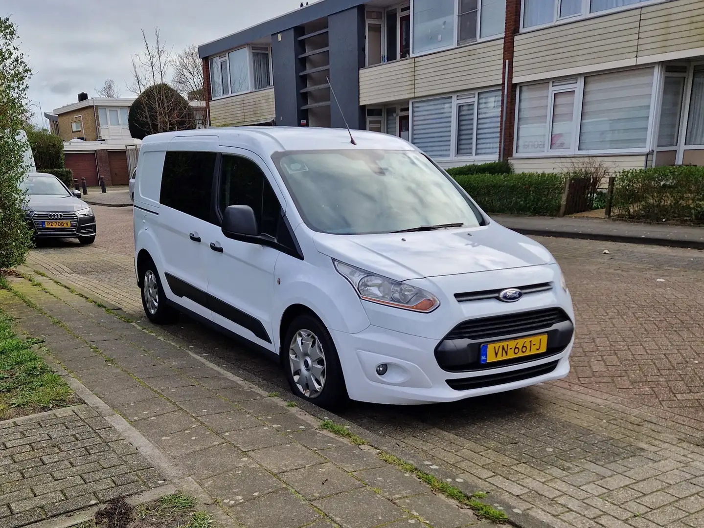 Ford Transit Connect 1.6 TDCI L2 Trend Blanc - 2