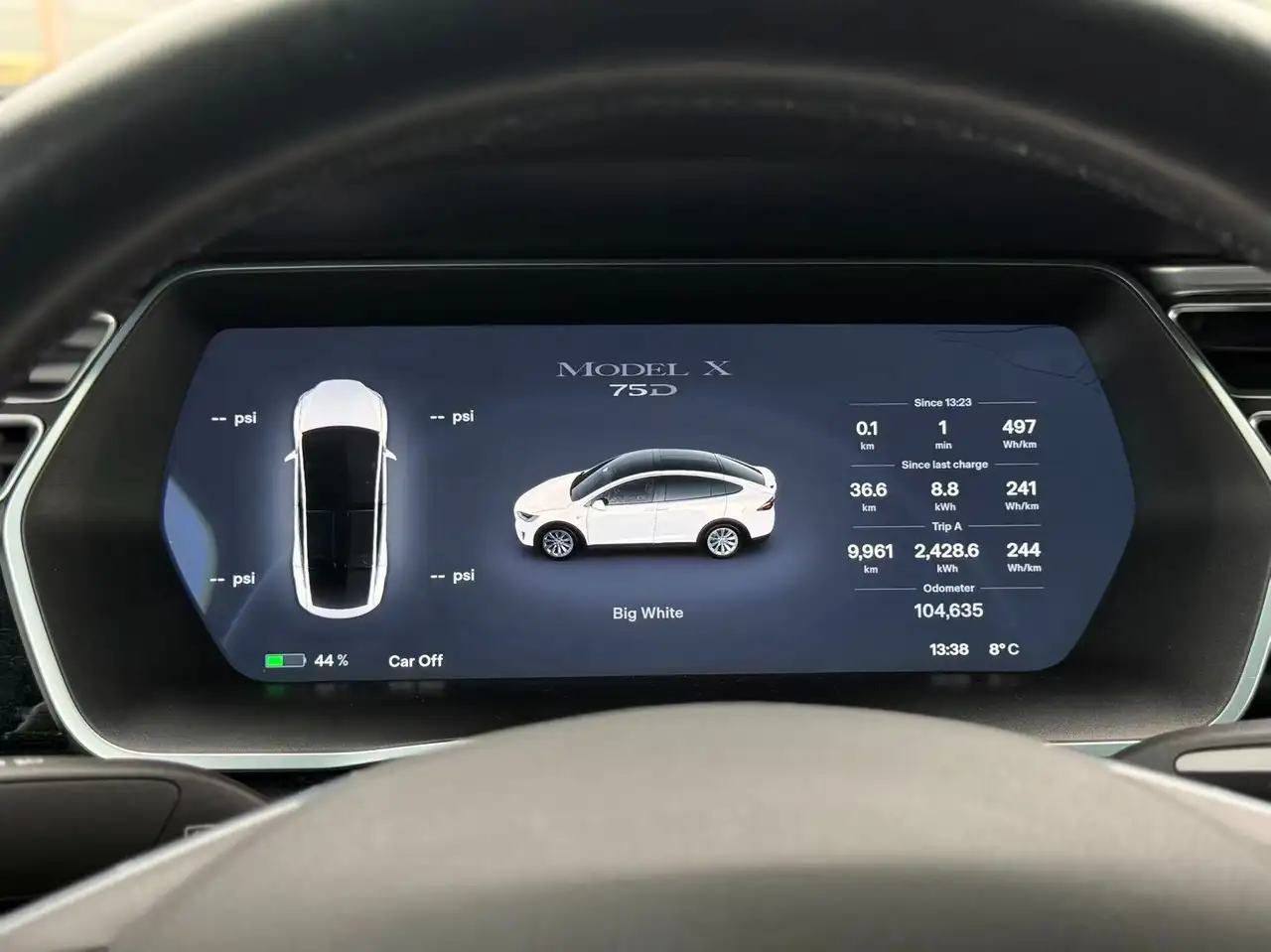 Tesla Model X снимка Tesla Model X
