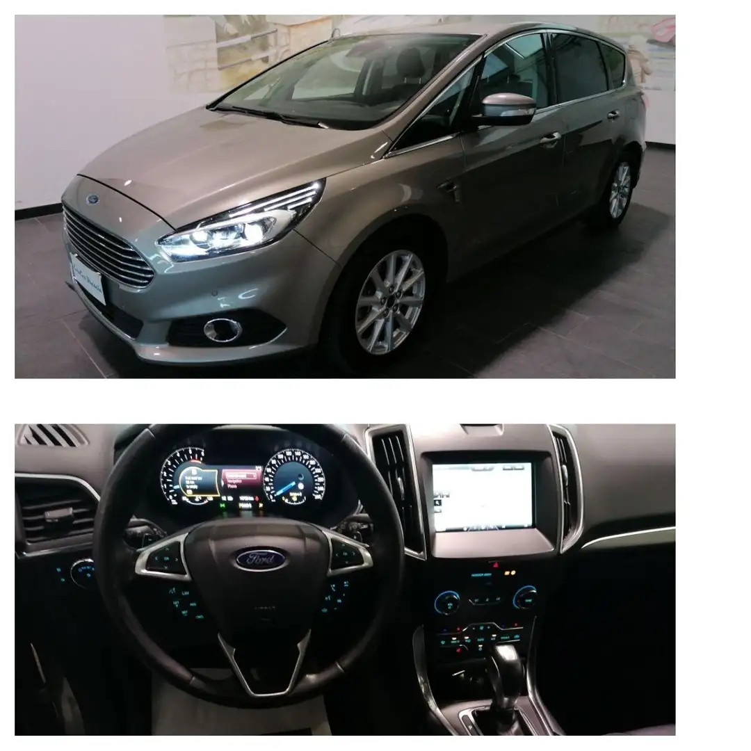 Ford S-Max 2.0 TDCi 150CV S&S Pow Titanium 8 GOMME SEDILI RIS Szürke - 1