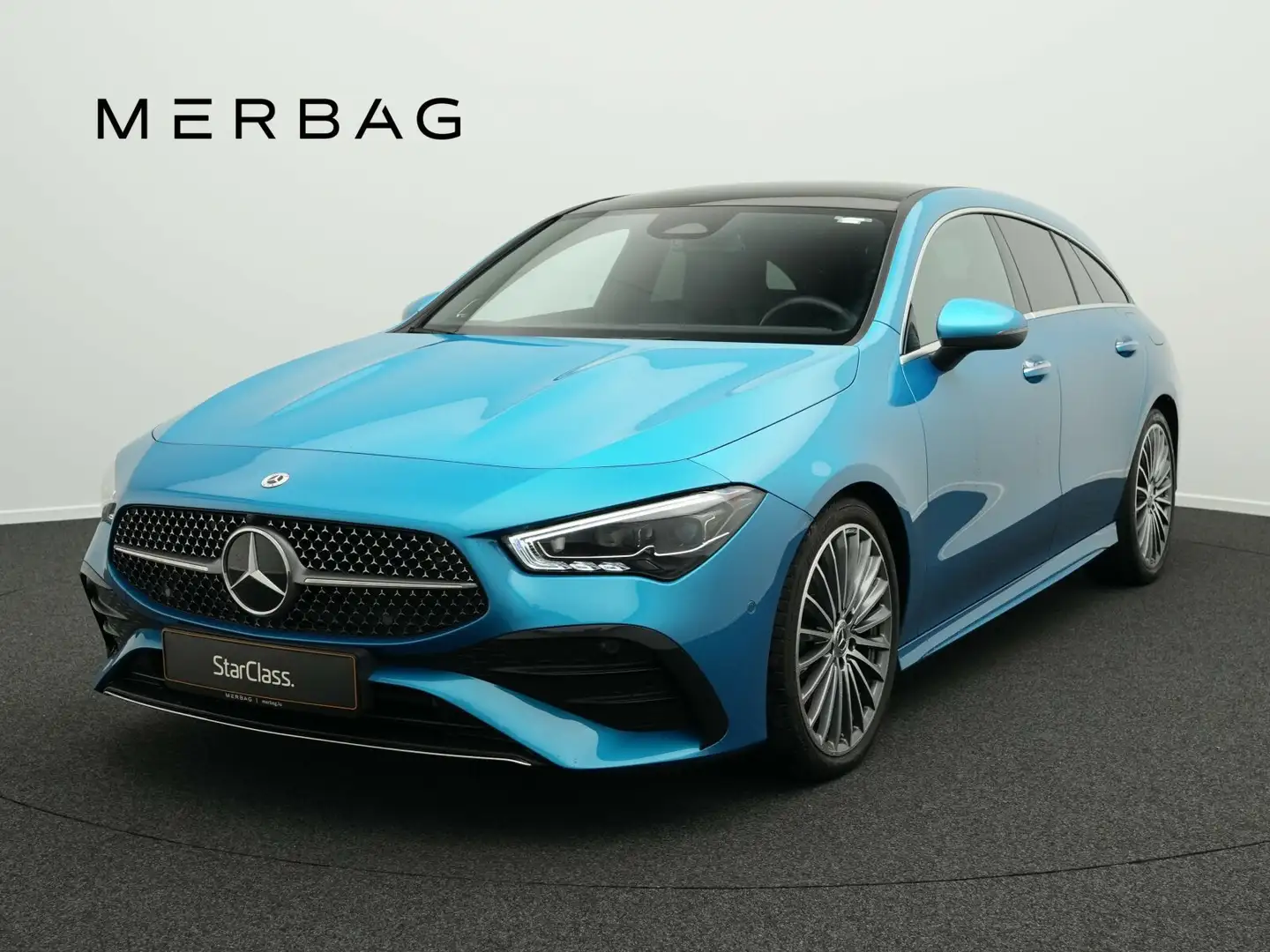Mercedes-Benz CLA 220 CLA 220 d Shooting Brake AMG-Line  AMG Line Navi Bleu - 1