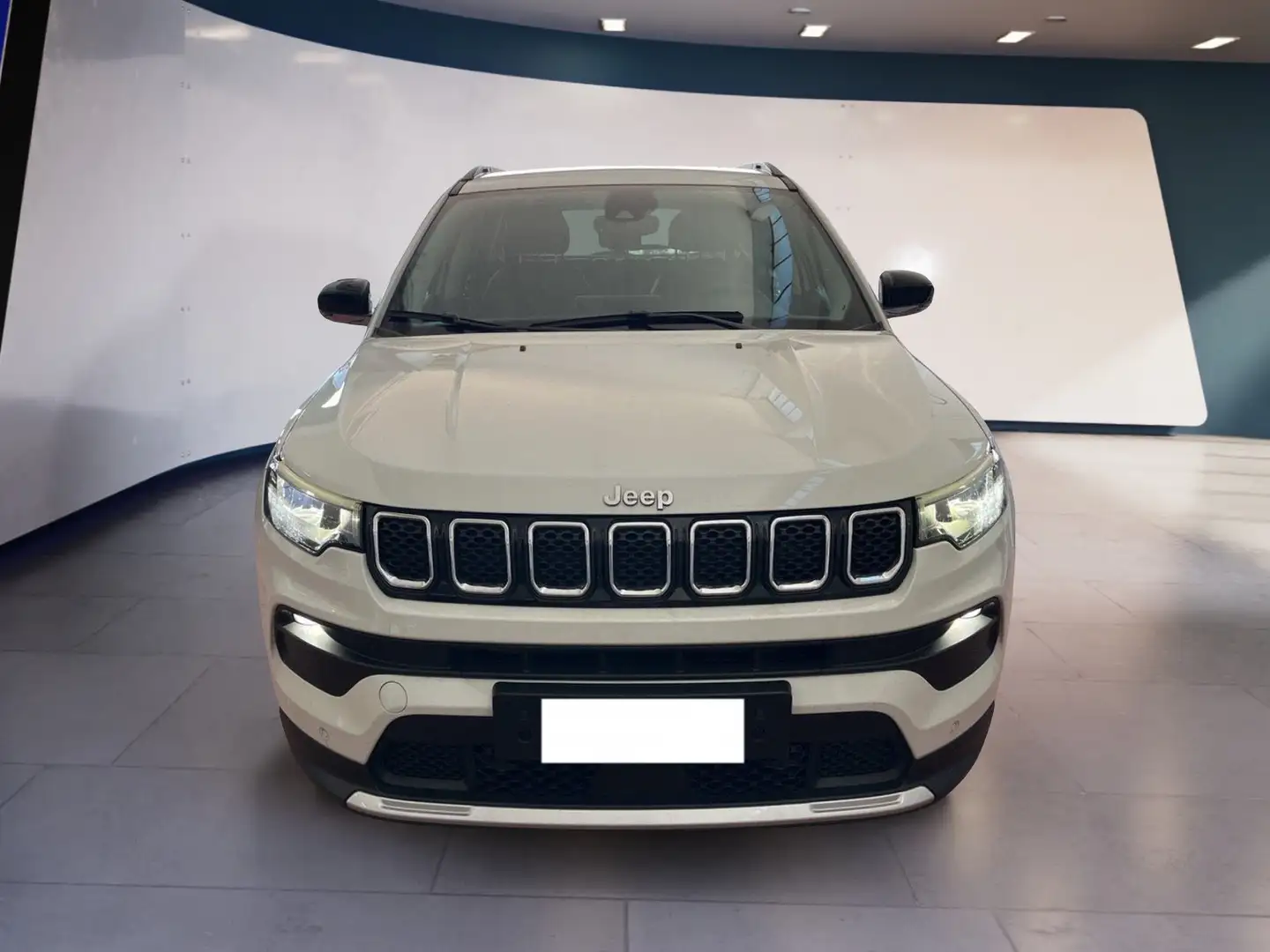 Jeep Compass II 2021 1.3 turbo t4 Limited 2wd 150cv ddct Bianco - 1