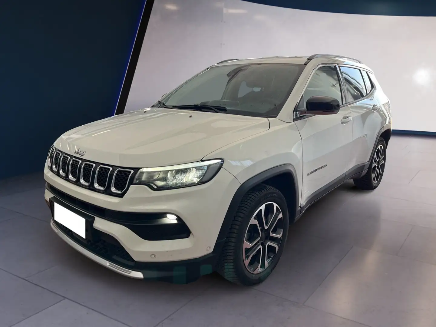 Jeep Compass II 2021 1.3 turbo t4 Limited 2wd 150cv ddct Bianco - 2