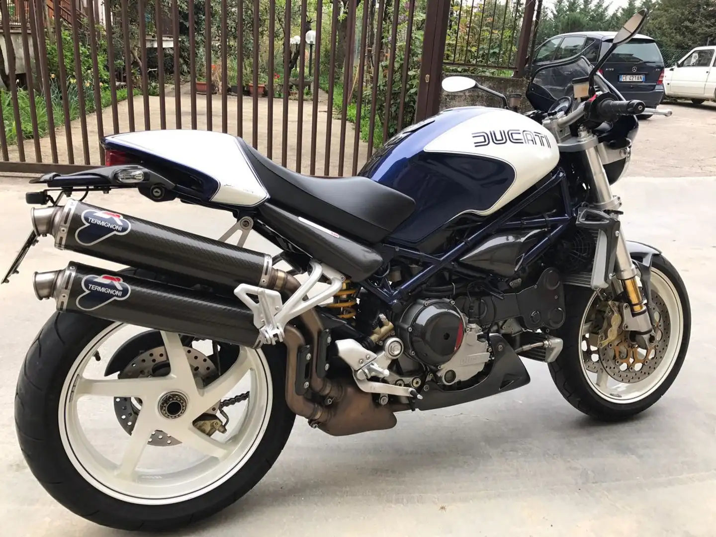 Ducati Monster S4R Albastru - 2