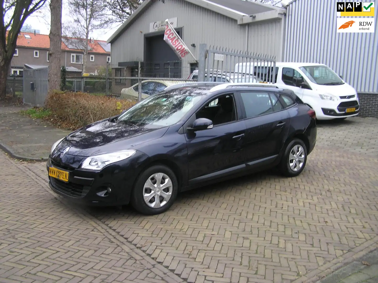 Renault Megane Estate 1.6 Expression airco nieuwe navi apk Blu/Azzurro - 1