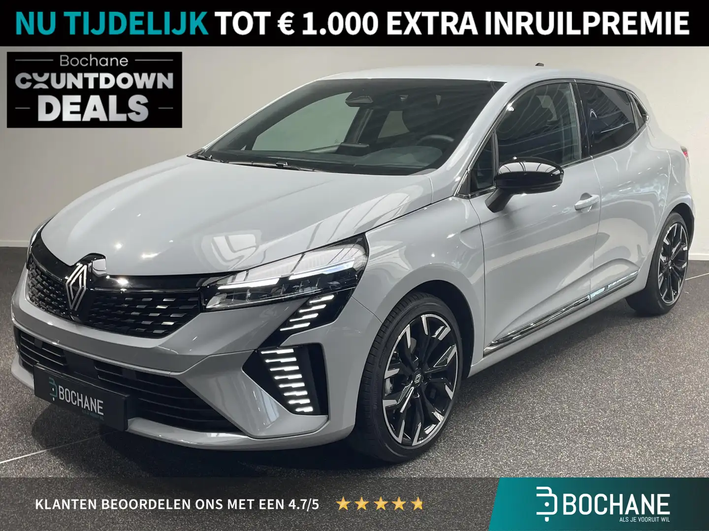 Renault Clio 1.6 E-Tech Full Hybrid 145 techno | Navigatie | Ca Grijs - 1
